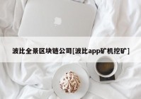 波比全景区块链公司[波比app矿机挖矿]