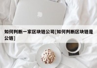 如何判断一家区块链公司[如何判断区块链是公链]